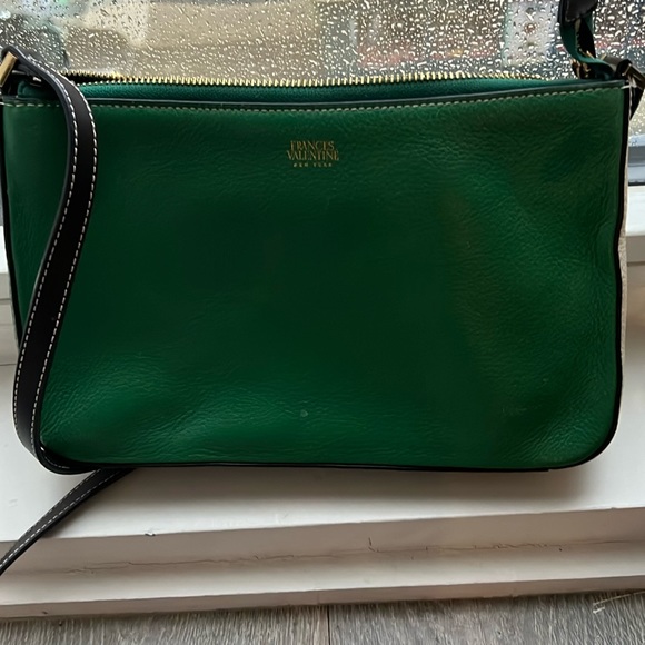 frances valentine leather shoulder bag - Picture 2 of 4